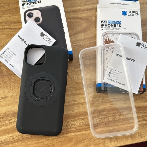 Quad Lock iPhone 13 case & iPhone 13 Poncho - Picture 3 of 6